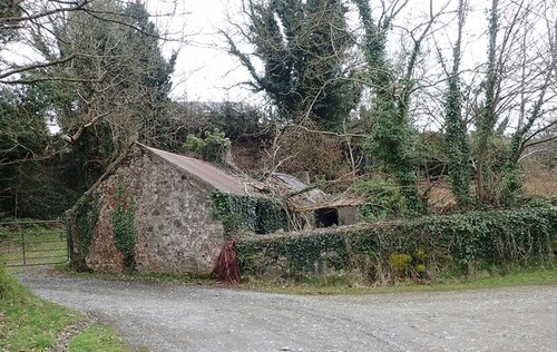 Photo 12x8 derelict cottage - photo,